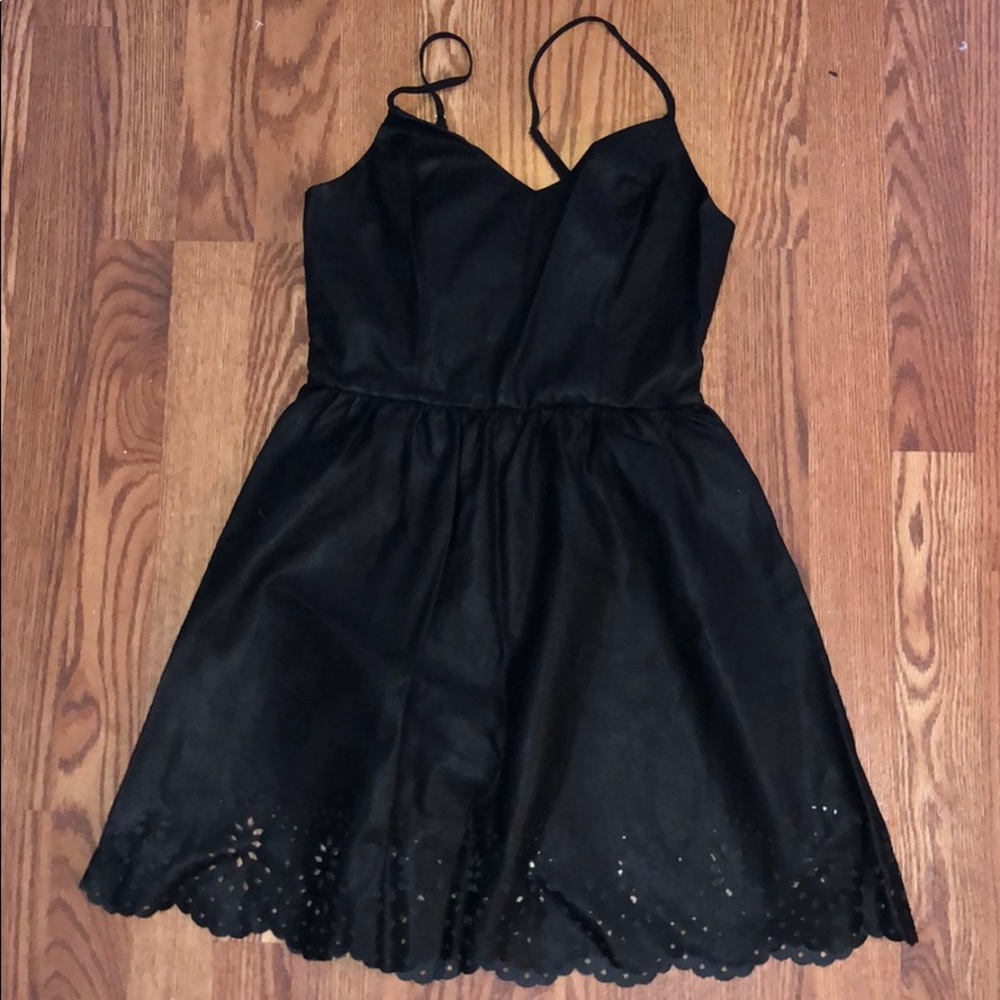 Women’s leather dress